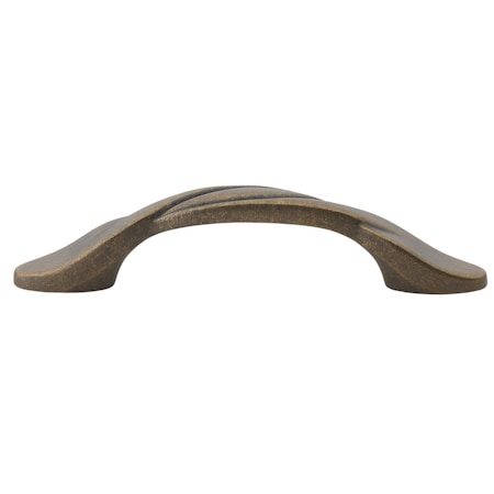 Gliderite Hardware 3 in. Classic Twisted Pull Cabinet Hardware Handle - 87340-AB 87340-AB-1